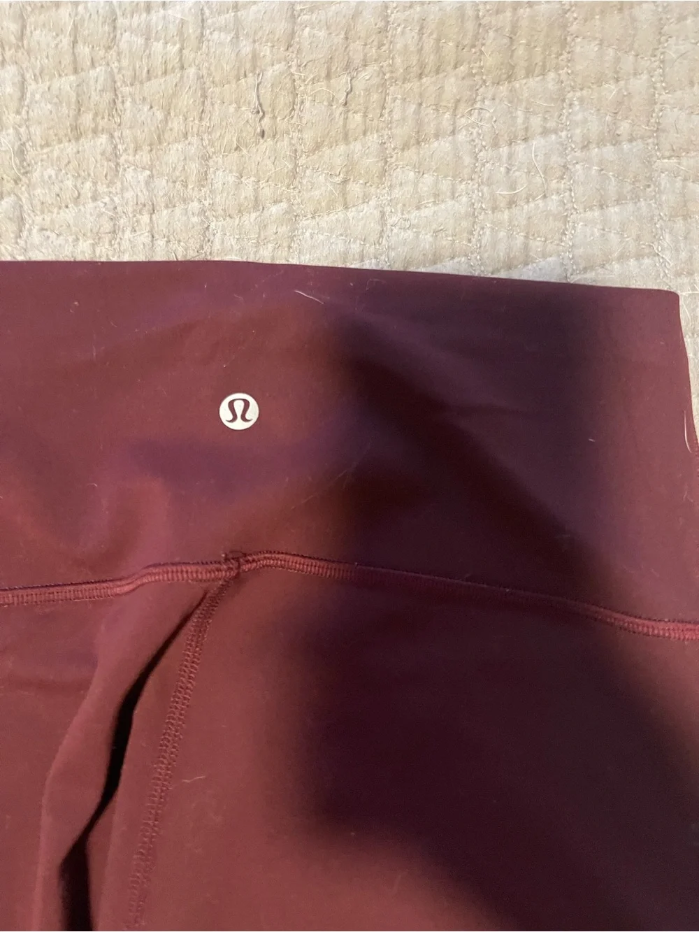 lululemon athletica Sculpt High-Rise Leggings in Deep Burgundy - Picture 3 of 4